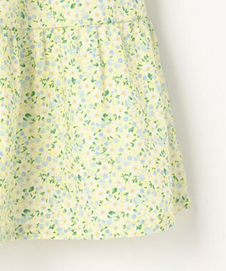 組曲 KIDS 【90-100㎝】 petit marguerite ドッキングワンピース ライトイエロー