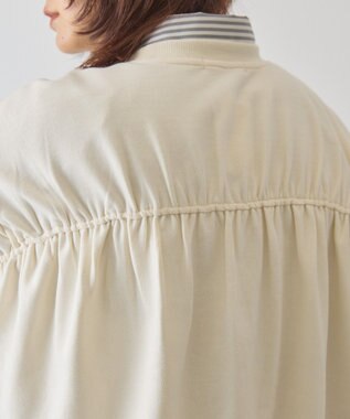 AMERICAN HOLIC バックギャザー裏毛スウェット Ivory