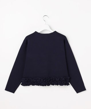 Feroux フリル ニット セットアップ ネイビー系