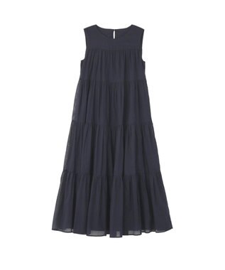 AMERICAN HOLIC ノースリーブティアードワンピース Dark Navy
