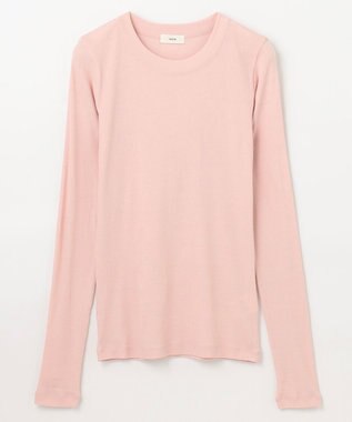NAVE 【Nave・洗える】ガーゼフライス ロングスリーブ ピンク系