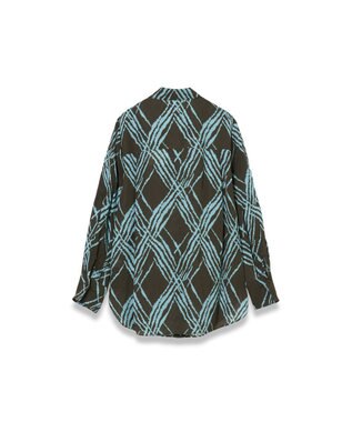 JOSEPH オープンウィーブ　ブラウス Palm Leaf/Chambray
