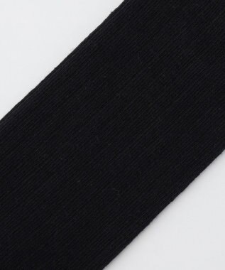 ANY KIDS 二―ハイソックス（クマ刺繍×ライン） ブラック