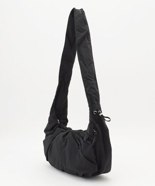 LA BAGAGERIE 【maison vert】 【軽量/多収納】ギャザーワンショルダー Large ブラック