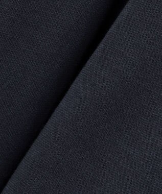 ANY KIDS レース襟付き長袖ワンピース ネイビー