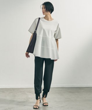 UNFILO BEAUTY FORM-T コンビティアード Ｔシャツ オフ