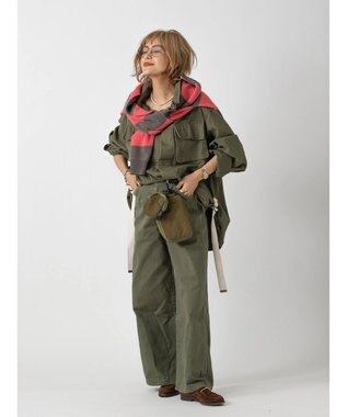 CRAFT STANDARD BOUTIQUE ＜PENDLETON × MARIE INABA＞ MULTI NECK POUCH Olive