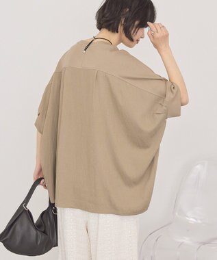 AMERICAN HOLIC 異素材コクーンプルオーバー