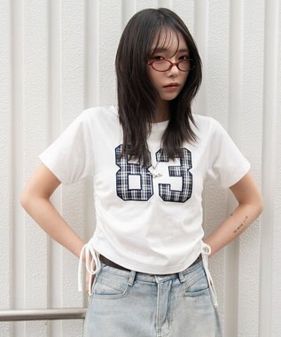 WEGO クラフトデザインサイドドロストT 柄2