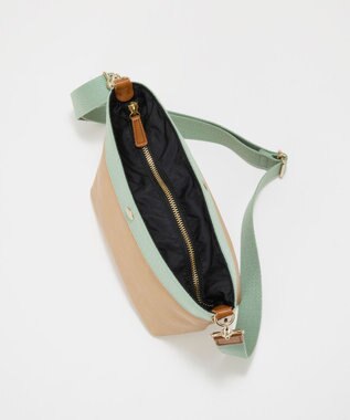 TOPKAPI 【Breath TOPKAPI】【26SS新色】RIPPLE リプル 舟形 ショルダー バッグ / 撥水 ペールミント