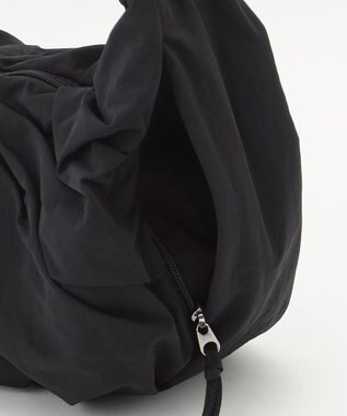 LA BAGAGERIE 【maison vert】 【軽量/多収納】ギャザーワンショルダー Large ブラック