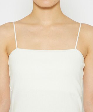 uncrave 【洗濯機洗い可】リブ カップ付き キャミソール（uncrave STANDARD） オフ