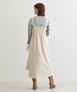 Green Parks ・ＥＬＥＮＣＡＲＥ　ＤＵＥ　スエードポンチジャンスカ Ivory