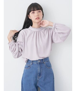 earth music&ecology ２ＷＡＹフリルブラウス Pink