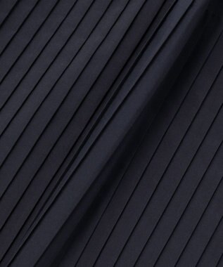 ANY SIS L プリーツ切替 スカート ネイビー