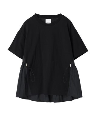 Green Parks 脇ドロストドッキングプルオーバー Black