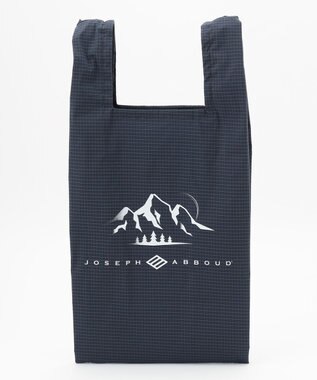 JOSEPH ABBOUD MOUNTAIN 【UNISEX】パワーリップルワシャー エコバック ネイビー系