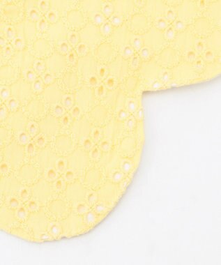 組曲 KIDS プテイフラワーレース スタイ イエロー系