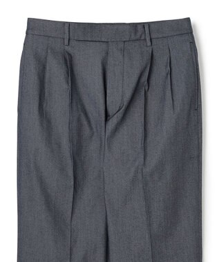 UNFILO MENS 【ストレッチ】イージーケアクリアデニム 機能美パンツ ワイド インディゴ