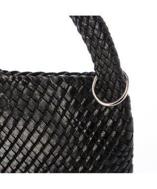 UNBILLION カシュカシュ cachecache / メタリックメッシュワンショルダー ブラック