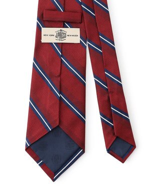 J.PRESS MEN 【フレッシャーズにもおすすめ】レジメンタル ネクタイ ワイン系2