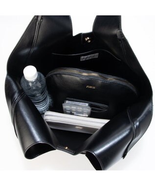 UNBILLION カシュカシュ cachecache / 3ピースソフト合皮トート ブラック