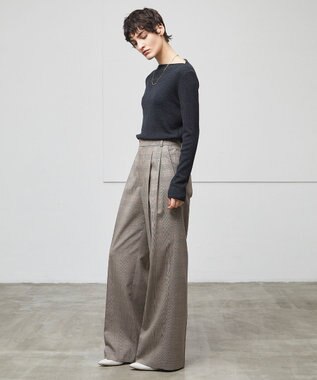 BEIGE， 【一部店舗限定・洗える】FORD / ボートネックトップス C Gray