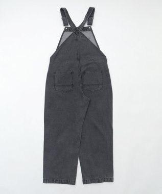 WEGO 【ユニセックス着用/SMサイズ展開】デニムオーバーオール デニムブラックソノタ