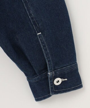 ANY SIS 【洗える】ライトツイルデニム ジャケット インディゴ