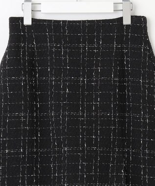 Feroux 【洗える】ツイードスカ ショーパン ブラック系1