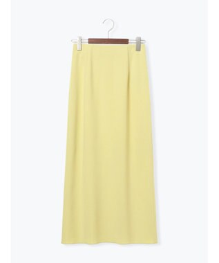 Te chichi ストレッチジョーゼットナロースカート《2026 spring catalog item》 イエロー
