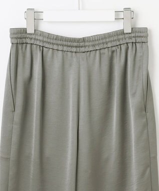 自由区 【カタログ掲載】ドレーピーサテンベイカー パンツ モカ