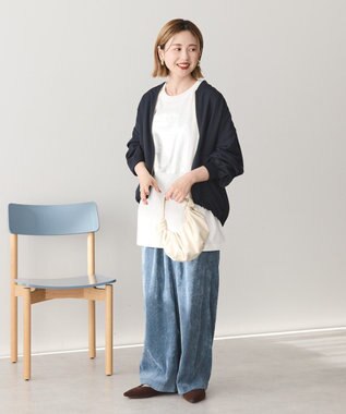 AMERICAN HOLIC SILVER BOX ロングTシャツ/チュニック Off White