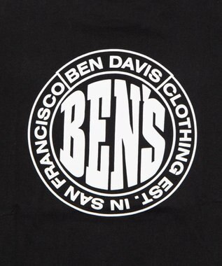 WEGO 【ユニセックス着用ITEM/MLサイズ展開】BENDAVISサークルロゴT（SS） ブラック