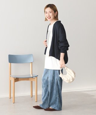 AMERICAN HOLIC SILVER BOX ロングTシャツ/チュニック Off White