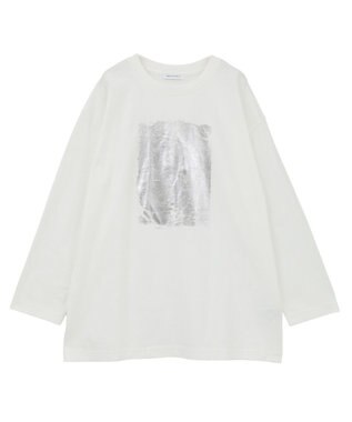 AMERICAN HOLIC SILVER BOX ロングTシャツ/チュニック Off White