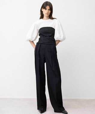 NAVE 【Nave】クラッシュコットン ブラウス ホワイト系