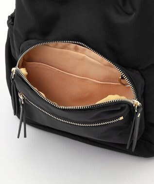 LA BAGAGERIE 【MONICA】13ポケットナイロンリュック　SMALL ブラック