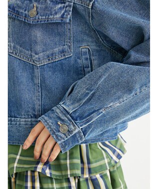 Green Parks ・ＳＵＧＡＲ　ＳＰＯＯＮ　カラーデニムＧジャン Indigo