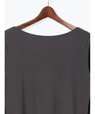 Te chichi 前後2WAYネックデザインロンT《2026 spring catalog item》 グレー