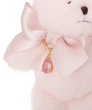 Maison de FLEUR ビジューリボンラビットチャーム Pink