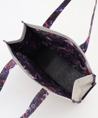 自由区 【カトリエムブーケ】Sac a fleurs プリントバッグ ベージュ