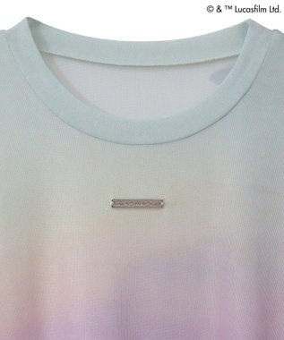 Green Parks ＳＴＡＲ　ＷＡＲＳ／シアープリントＴシャツ Pink