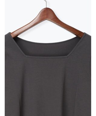 Te chichi 前後2WAYネックデザインロンT《2026 spring catalog item》 グレー