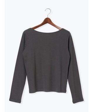 Te chichi 前後2WAYネックデザインロンT《2026 spring catalog item》 グレー