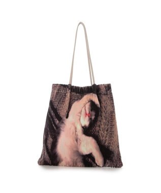 UNBILLION カシュカシュ cachecache / インクジェットプリーツトート