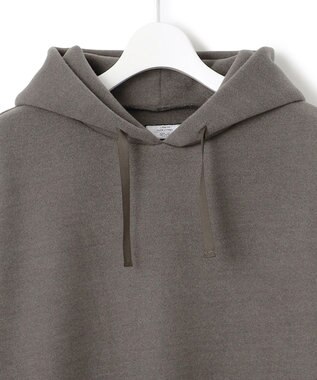 J.PRESS YORK STREET 【WOMEN】NEEDLE JERSEY フード付きワンピース グレー系