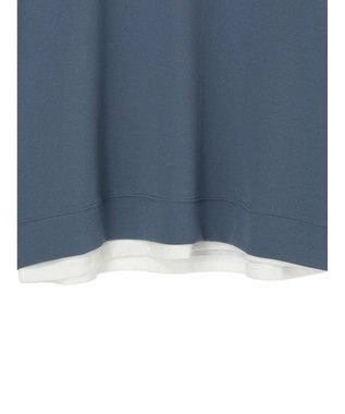 CRAFT STANDARD BOUTIQUE 梨地カットベスト＋Ｌ／Ｓ　ＴＥＥーＳＥＴ Blue