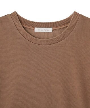 Green Parks ピグメントドッキングプルオーバー Brown