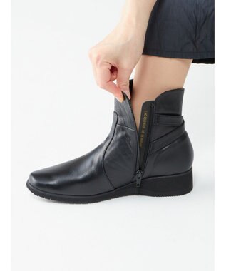 ASICS WALKING ペダラウオ－キングシユ－ズ 3E 3.5cmヒール ブラック系